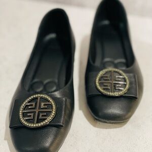 Alain Delon Black Women's Flats
